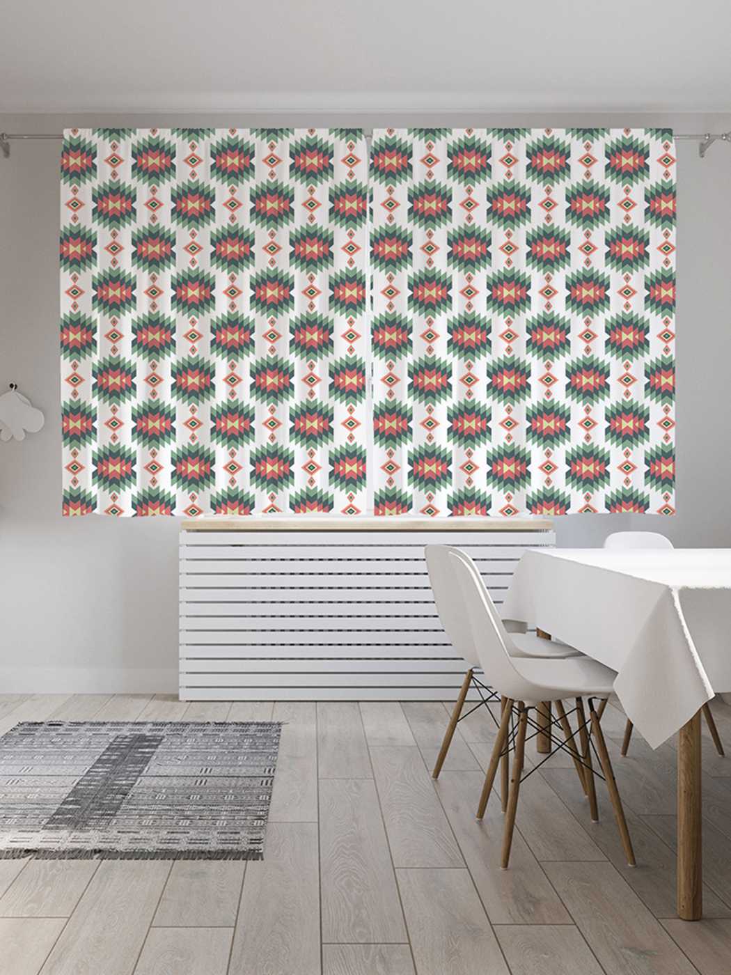 фото Шторы с фотопечатью joyarty "колючее настроение" из сатена, 290х180 см