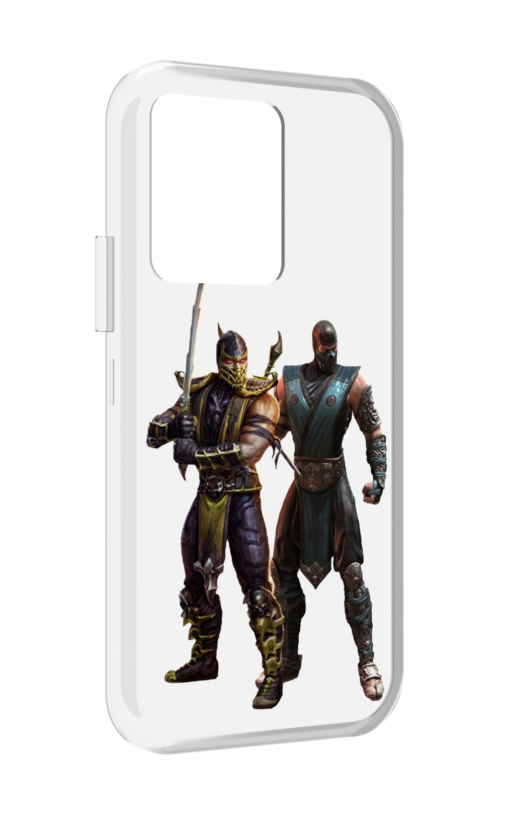 

Чехол MyPads Mortal-Kombat-1 для Vivo iQOO 10, Прозрачный, Tocco