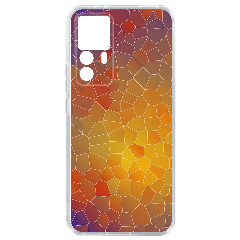 

Чехол-накладка Кейс Витраж 1 для Xiaomi 12T, Прозрачный