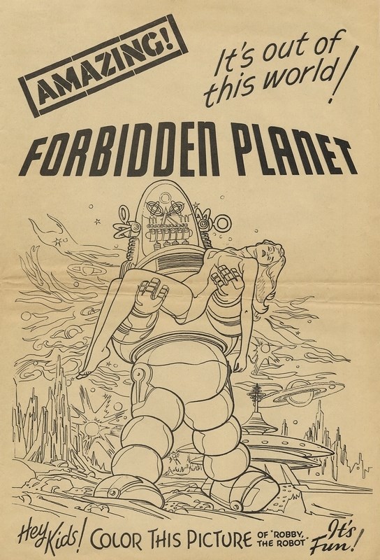 

Постер к фильму "Запретная планета" (Forbidden Planet) A2
