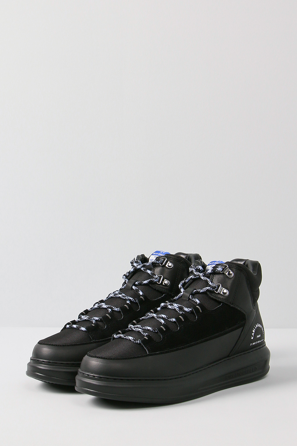 

Кеды мужские Karl Lagerfeld 855017-533473 черные 45 EU, Черный, 855017-533473