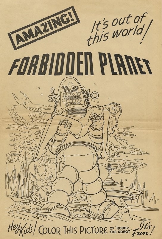 

Постер к фильму "Запретная планета" (Forbidden Planet) A4