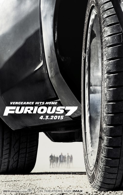 

Постер к фильму "Форсаж 7" (Furious Seven) 50x70 см