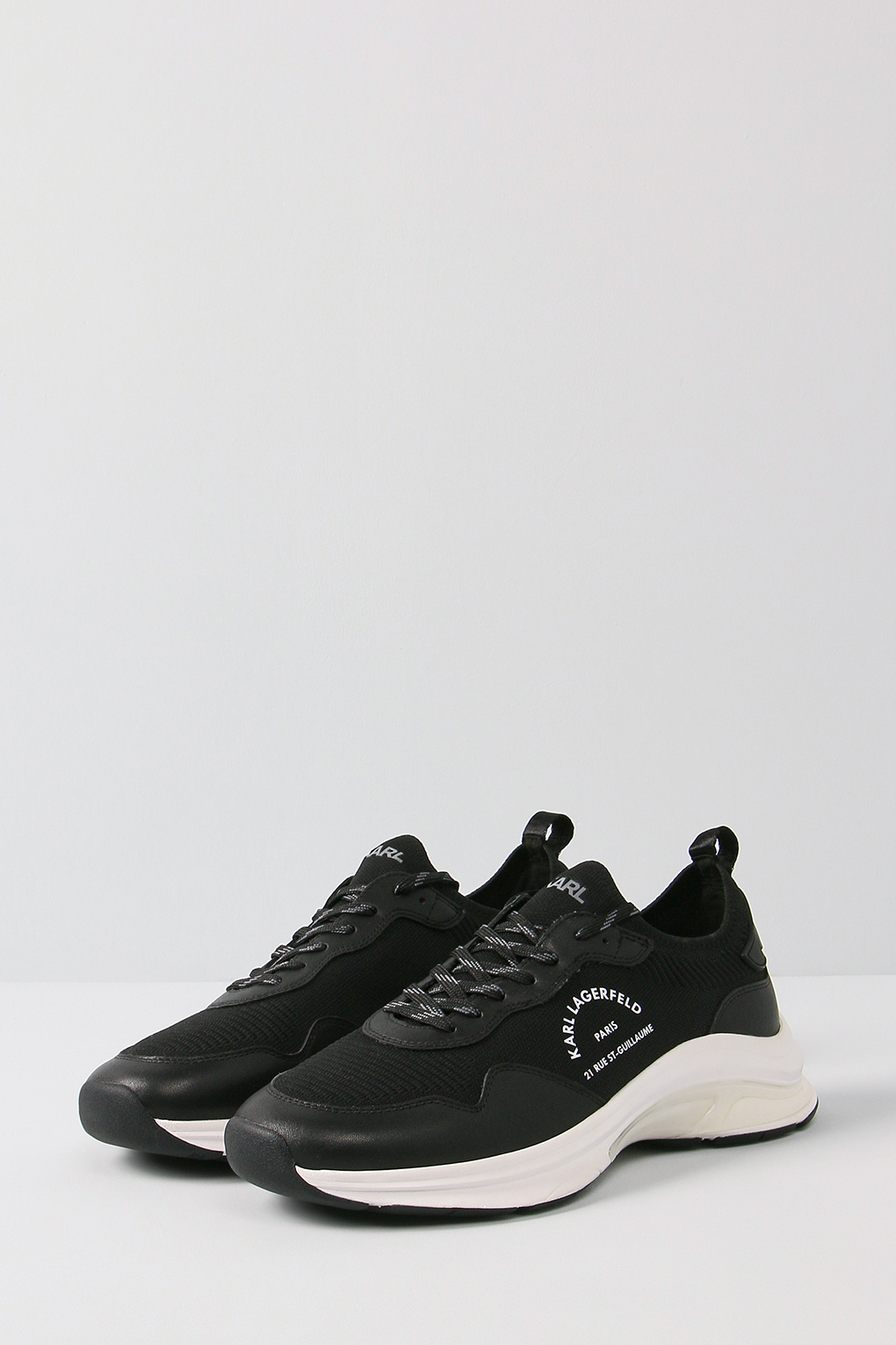 

Кроссовки мужские Karl Lagerfeld 855024-533475 черные 45 EU, Черный, 855024-533475