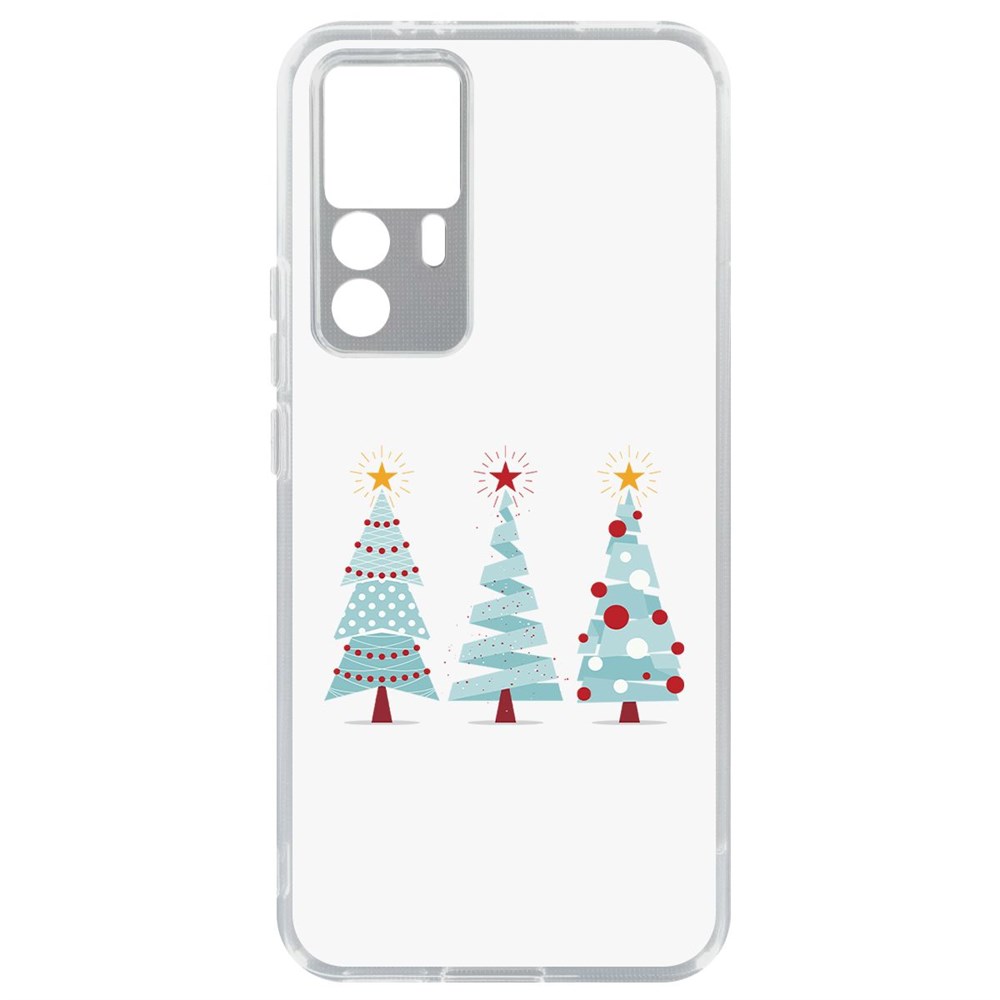 

Чехол-накладка Кейс Новоёлка для Xiaomi 12T, Прозрачный