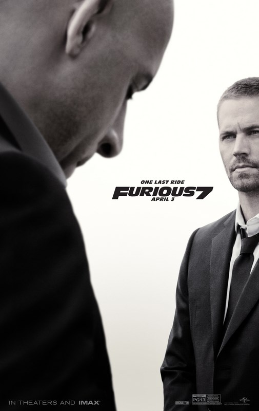 

Постер к фильму "Форсаж 7" (Furious Seven) Оригинальный 63,5x101,6 см