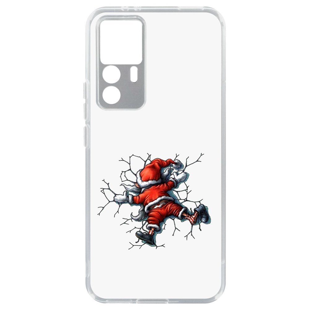 

Чехол-накладка Кейс После праздника для Xiaomi 12T, Прозрачный