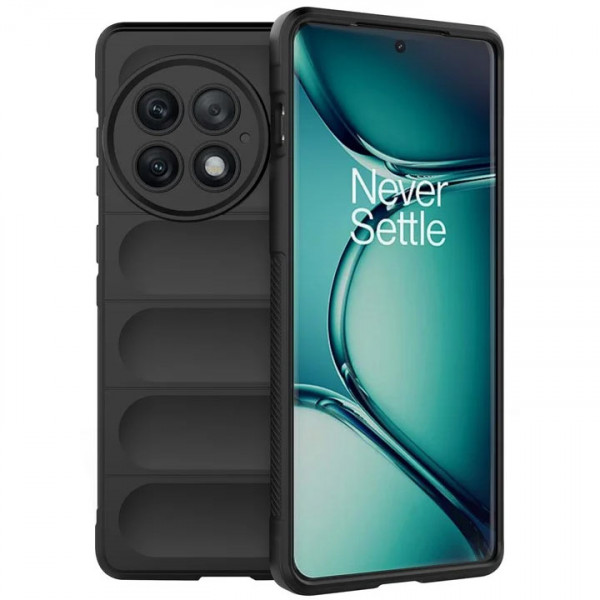 

Противоударный чехол Flex Silicone для OnePlus Ace 2 Pro, черный, Flex Silicone