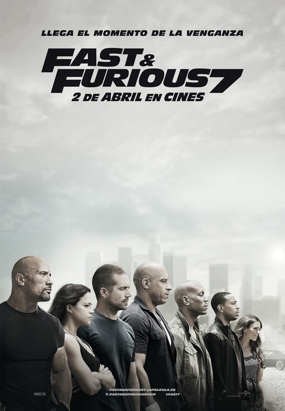 

Постер к фильму "Форсаж 7" (Furious Seven) A1