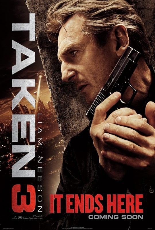 

Постер к фильму "Заложница 3" (Taken 3) Оригинальный 68,6x101,6 см