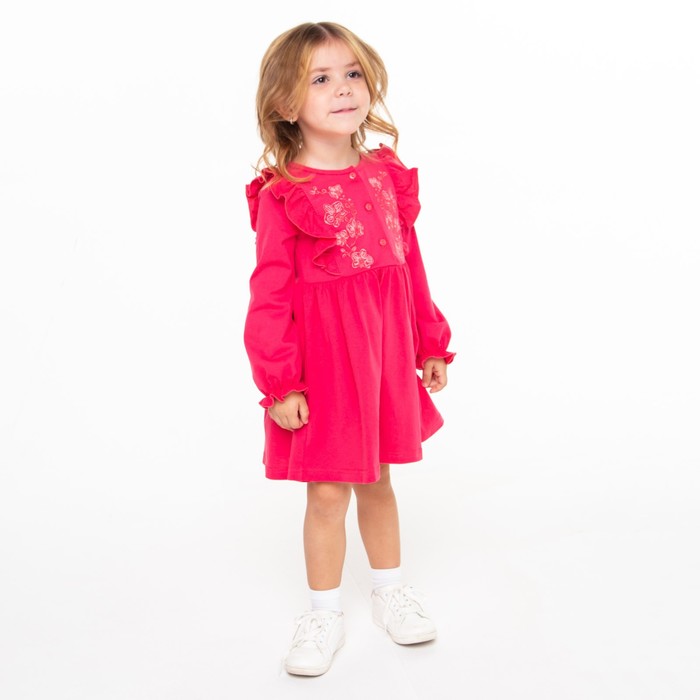 

Платье детское Luneva Р00015149, розовый, 128