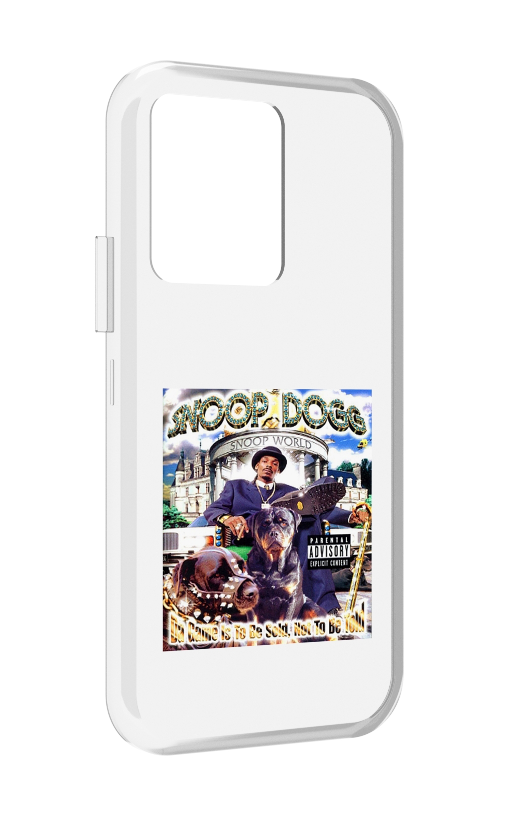 

Чехол MyPads Snoop Dogg DA GAME IS TO BE SOLD, NOT TO BE TOLD для Vivo iQOO 10, Прозрачный, Tocco