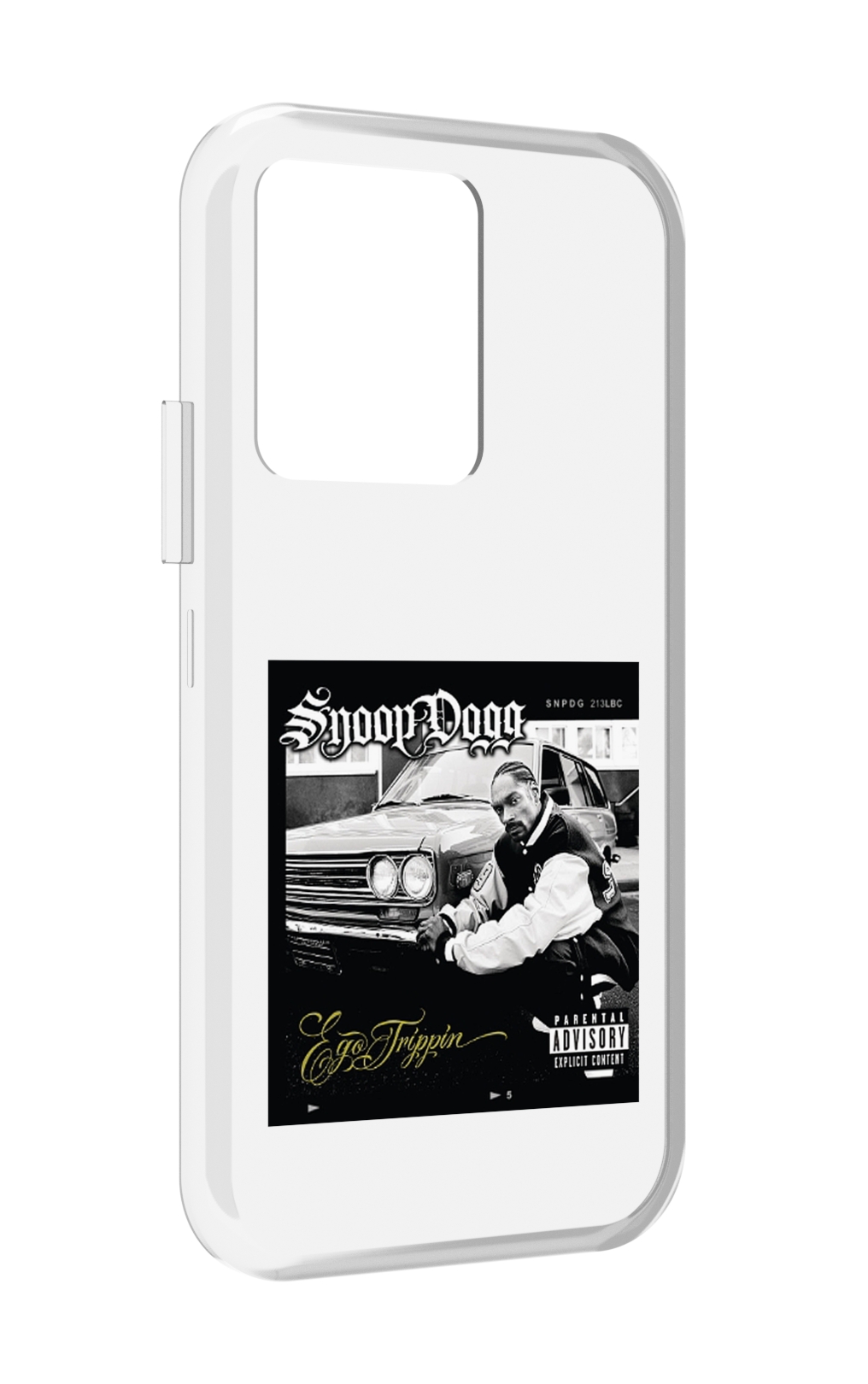 

Чехол MyPads Snoop Dogg EGO TRIPPIN’ для Vivo iQOO 10, Прозрачный, Tocco