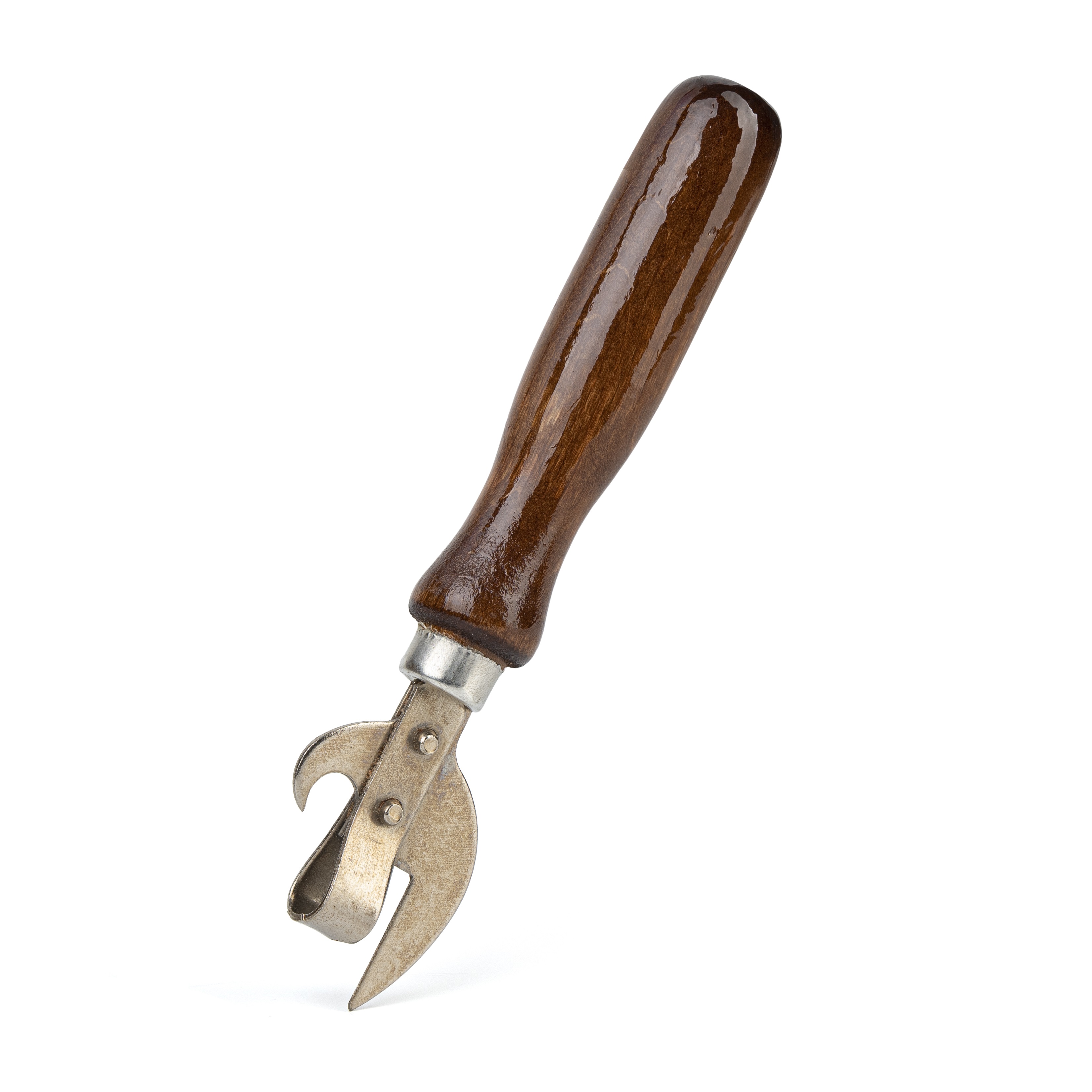Нож консервный из твердых лиственных пород дерева Природный элемент 16см темный лак