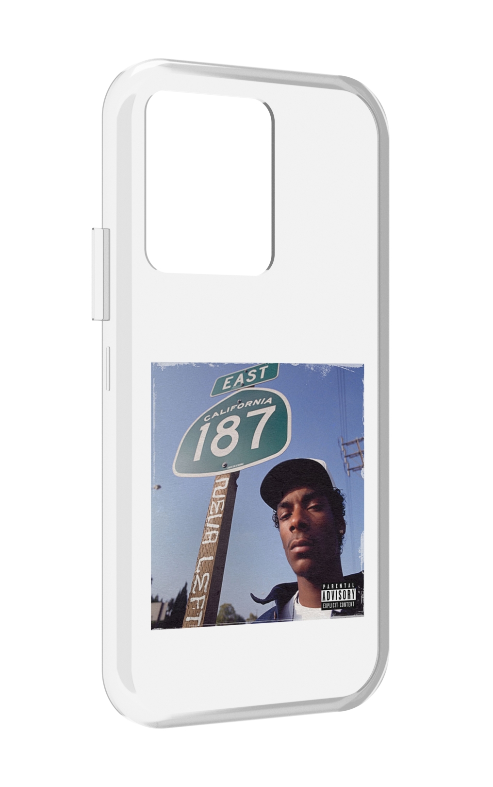 

Чехол MyPads Snoop Dogg NEVA LEFT для Vivo iQOO 10, Прозрачный, Tocco
