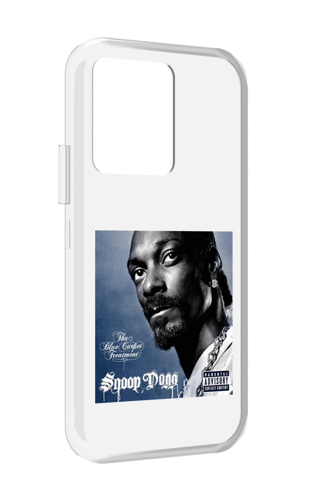 

Чехол MyPads Snoop Dogg THA BLUE CARPET TREATMENT для Vivo iQOO 10, Прозрачный, Tocco