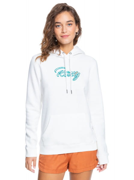 

Худи женское Roxy ERJFT04466 белое 34, Белый, ERJFT04466