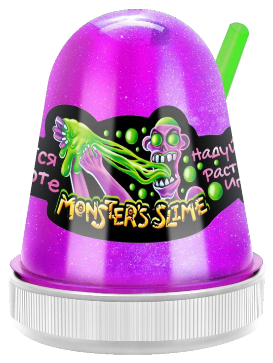 

Слайм Monster's Slime Розовый SL009 светится в темноте
