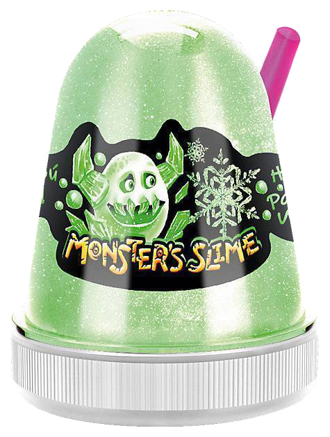 Слайм Monster's Slime Цветной лед SL016 салатовый