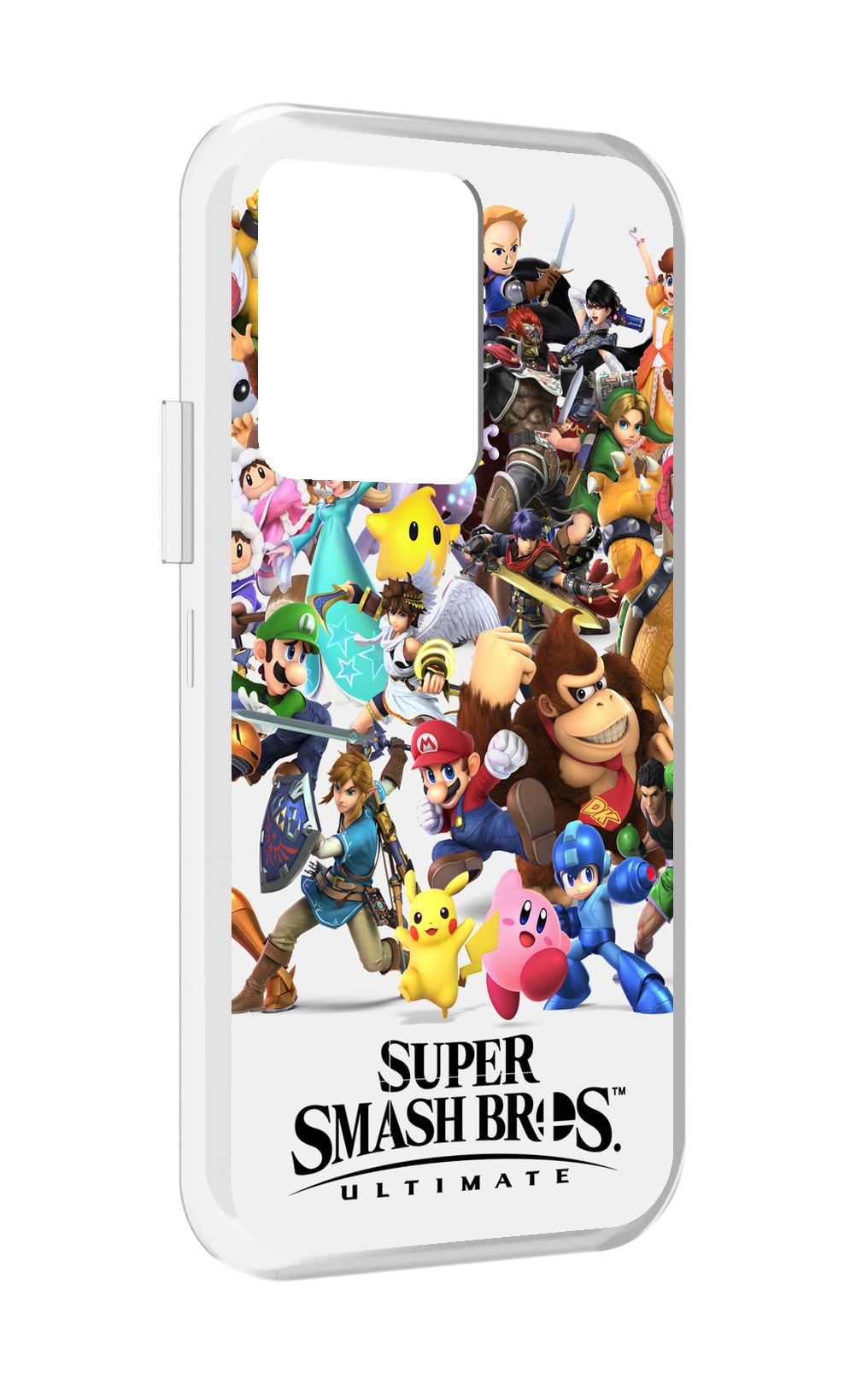 

Чехол MyPads Super Smash Bros для Vivo iQOO 10, Прозрачный, Tocco