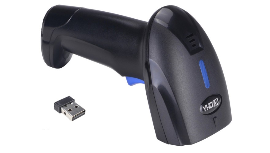 Сканер штрих-кодов YHDAA YHD-1100DB 2D Bluetooth+Wireless Barcode Scanner