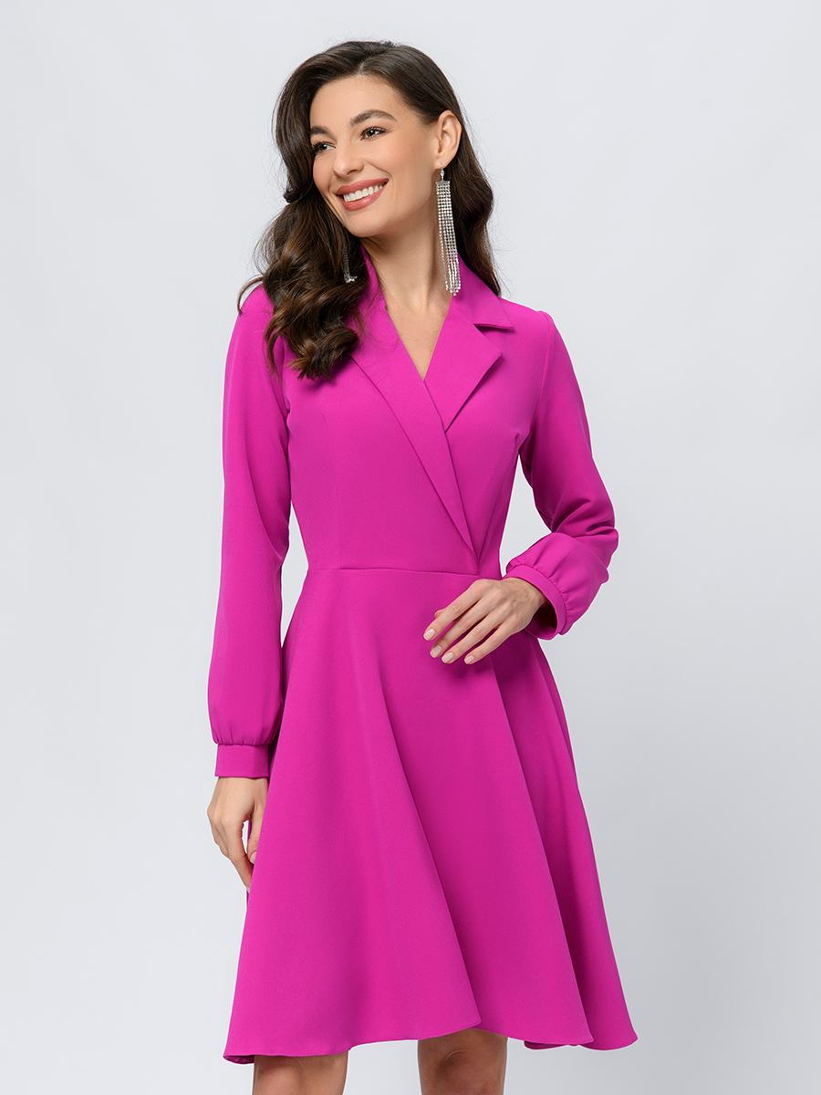 

Платье женское 1001dress 103022 розовое 46 RU, Розовый, 0103022