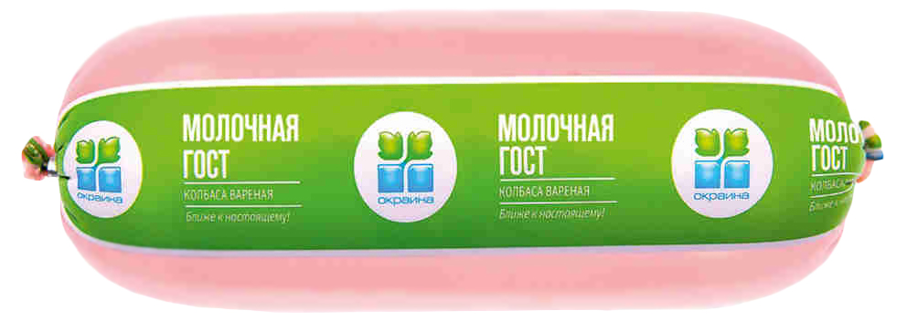 

Колбаса Окраина Молочная вареная