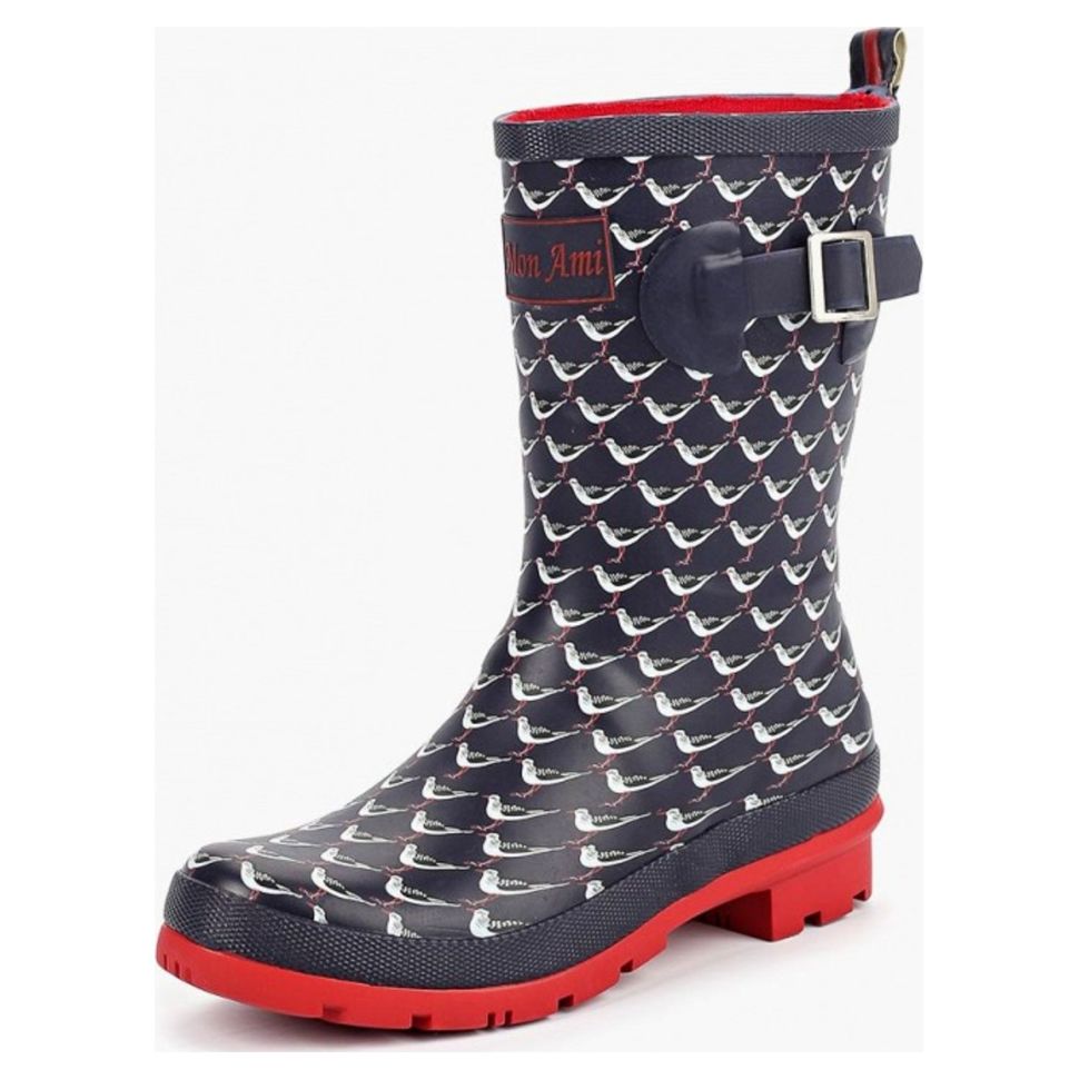 фото Резиновые сапоги женские monami vma-03 синие 38 eu