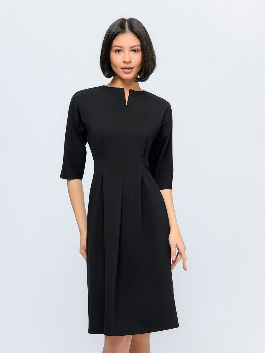 

Платье женское 1001dress 102728 черное 40 RU, Черный, 0102728