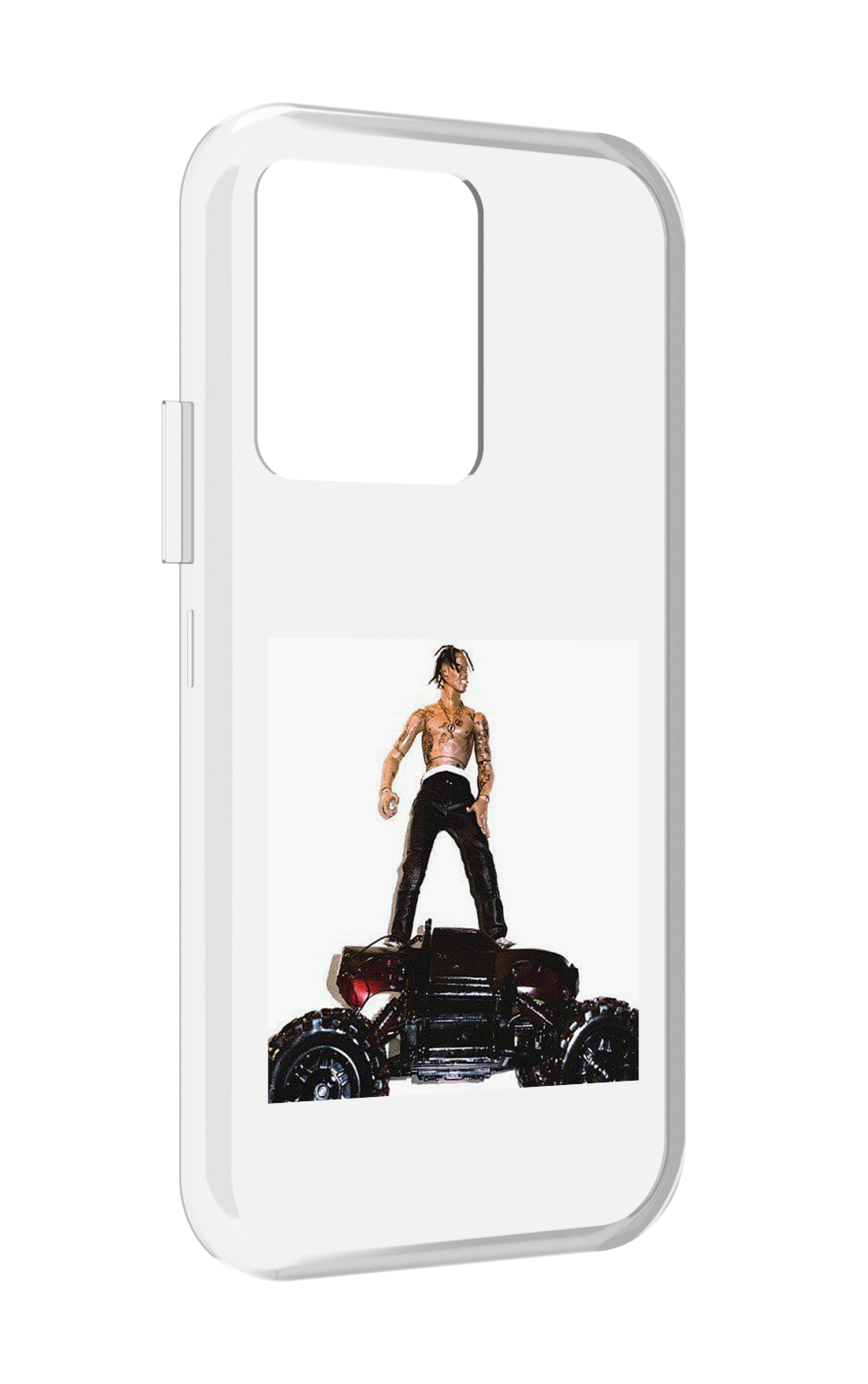 

Чехол MyPads Travis Scott - Rodeo для Vivo iQOO 10, Прозрачный, Tocco