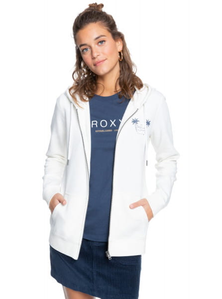 

Толстовка женская Roxy ERJFT04476 белая 34, ERJFT04476