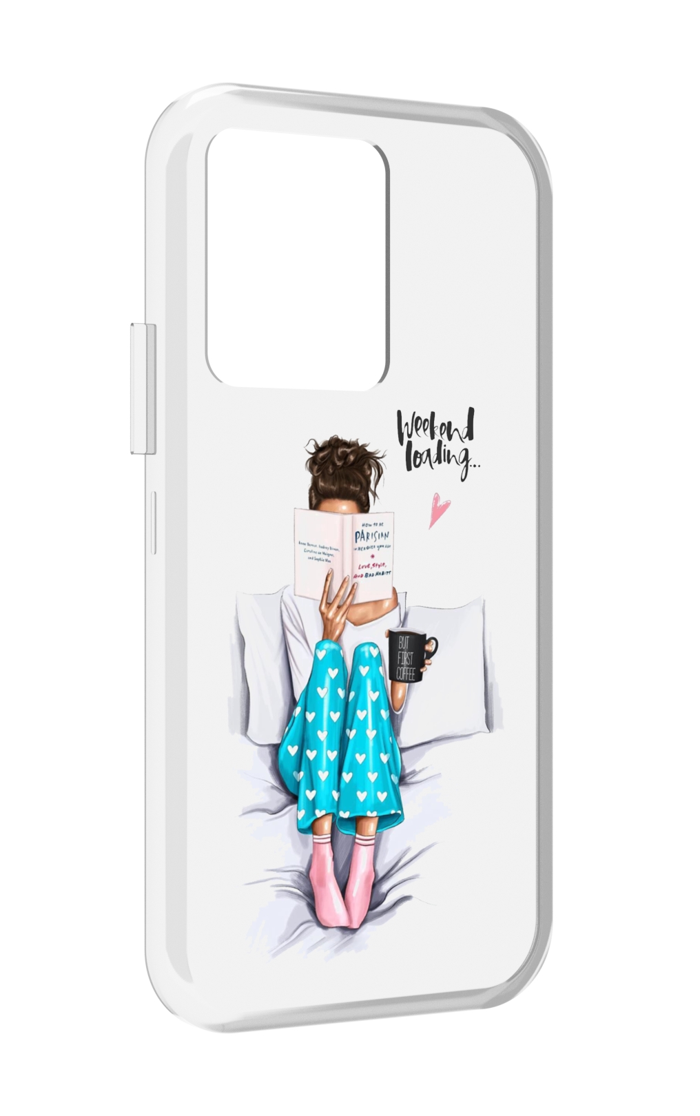 

Чехол MyPads Weekend-loading для Vivo iQOO 10, Прозрачный, Tocco