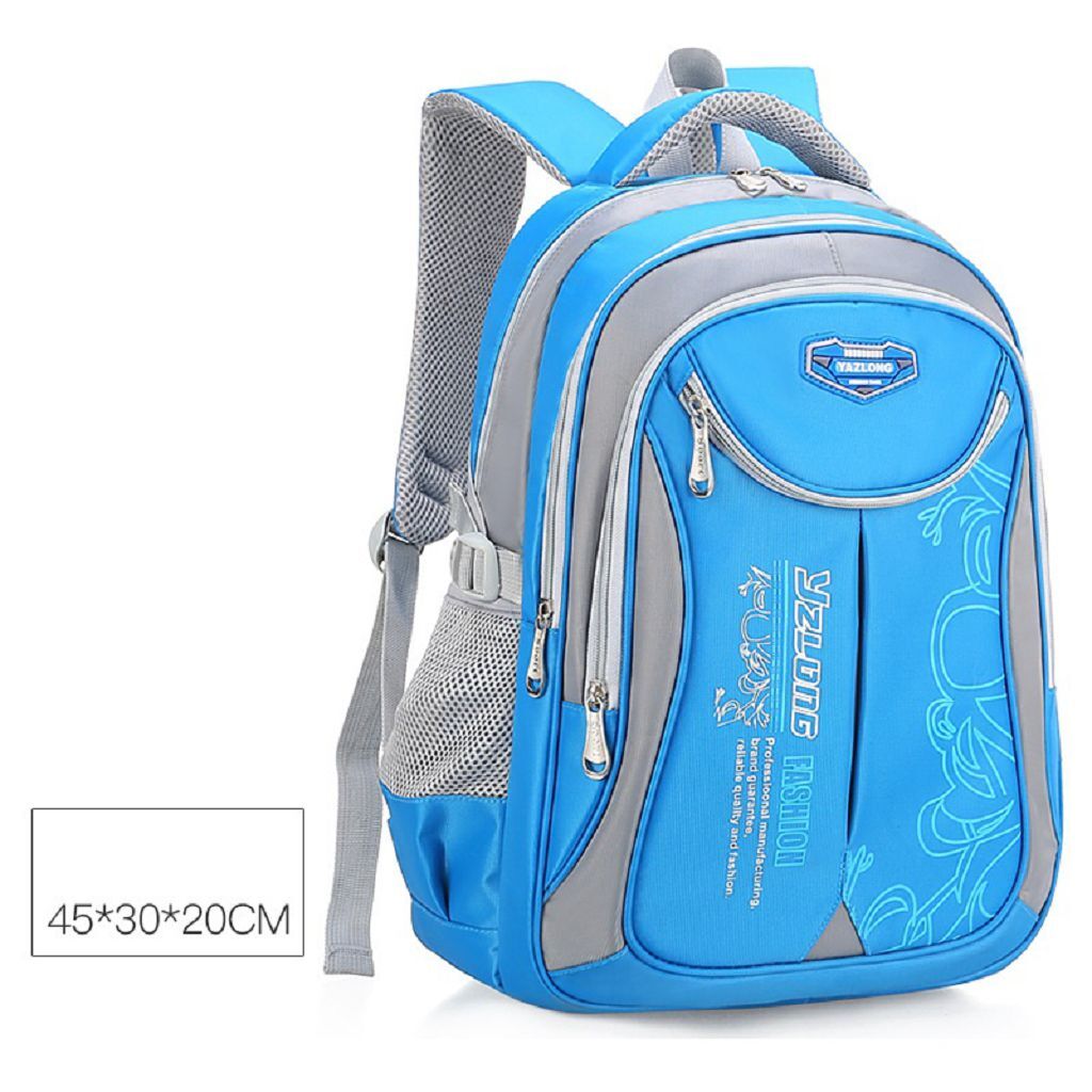 Детский рюкзак, Fanrong, 3 отделения, голубой (564164573534A)