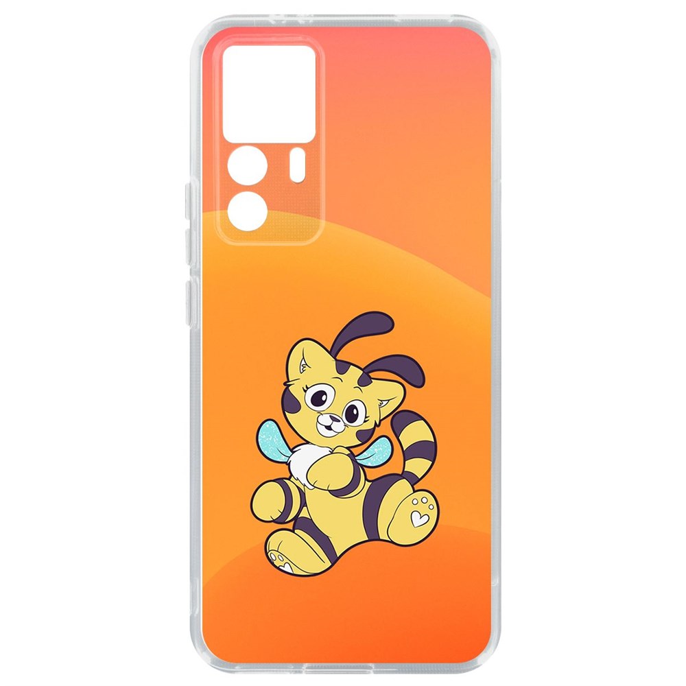 Чехол-накладка Кейс Хаги Ваги - Кошка-Пчёлка для Xiaomi 12T