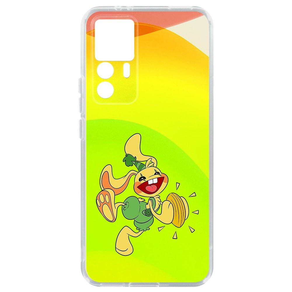 

Чехол-накладка Кейс Хаги Ваги - Крольчонок Бонзо для Xiaomi 12T, Прозрачный