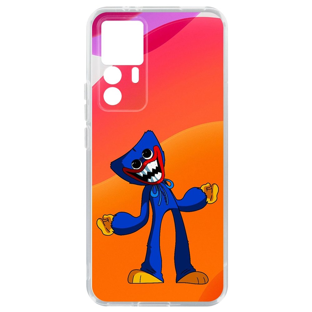 

Чехол-накладка Кейс Хаги Ваги для Xiaomi 12T, Прозрачный