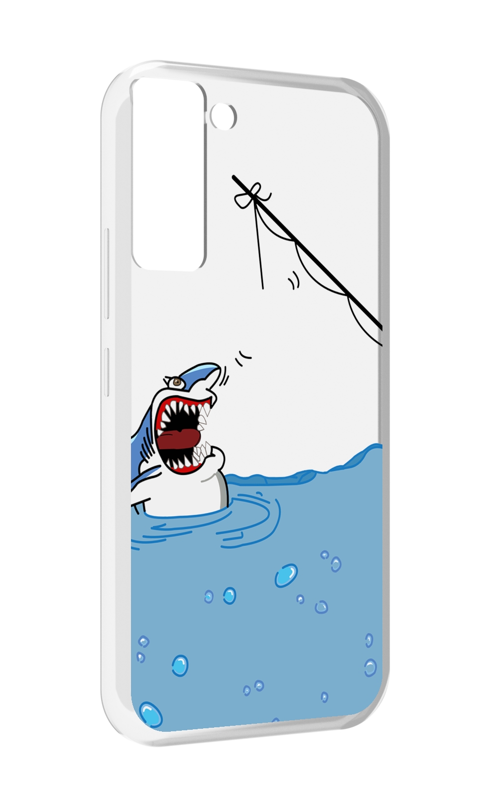 

Чехол MyPads акула-рисунок для Tecno Pop 5 LTE / Pop 5 Pro, Прозрачный, Tocco