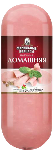 

Ветчина Фамильные колбасы Домашняя вареная