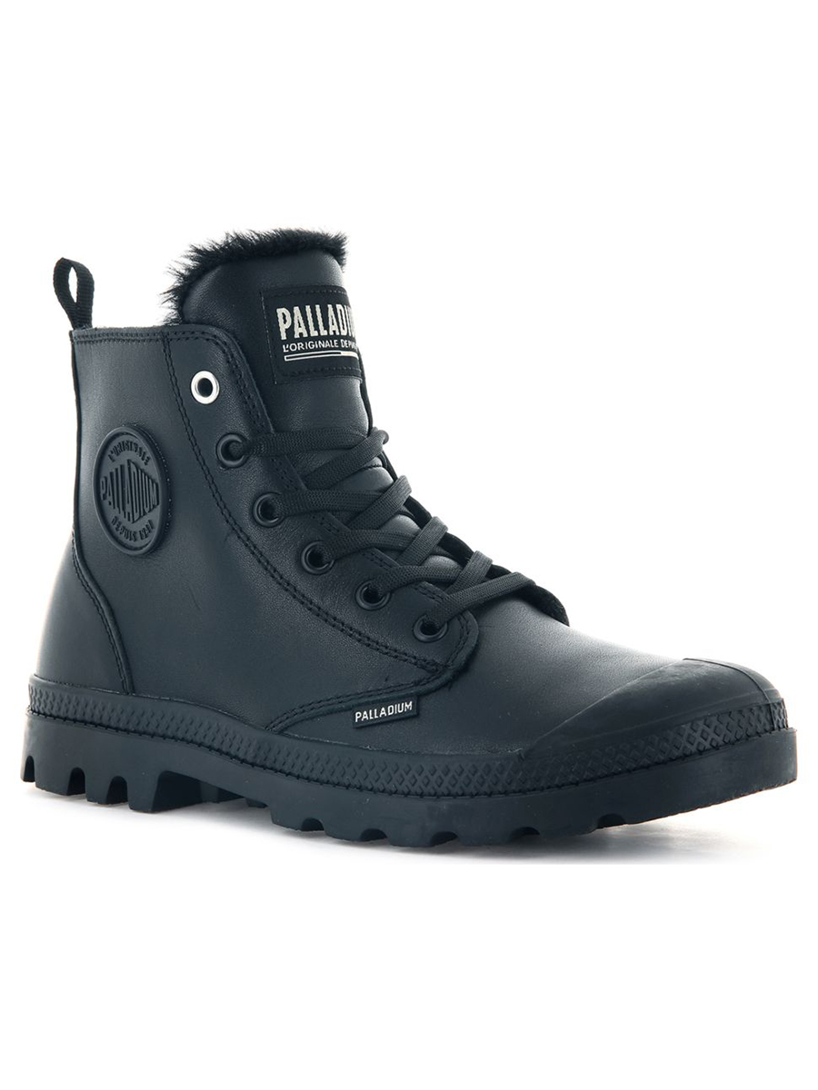 

Ботинки женские Palladium 97223-010 черные 37.5 EU, 97223-010