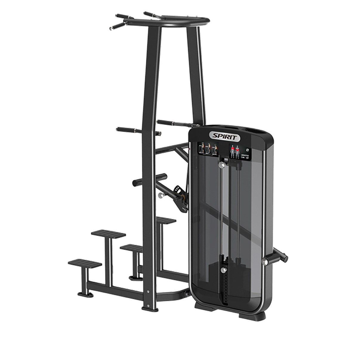 фото Отжимание/подтягивание с отягощением spirit sp-3517 spirit fitness