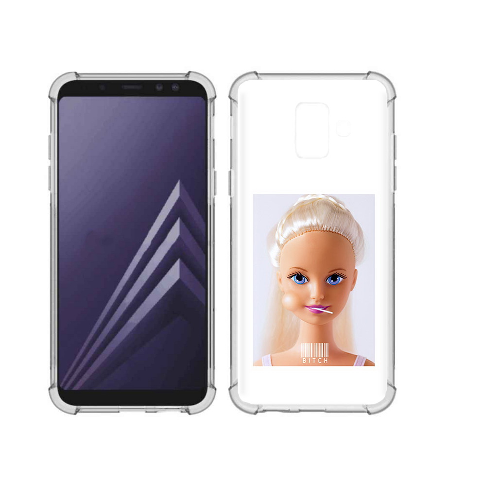 Чехол MyPads Tocco для Samsung Galaxy A6 (2018) барби (PT111558.582.226)