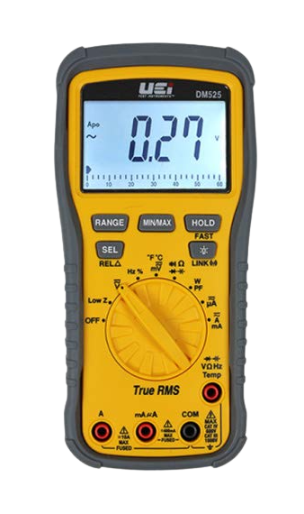 фото Беспроводной цифровой мультиметр uei test instruments dm 525