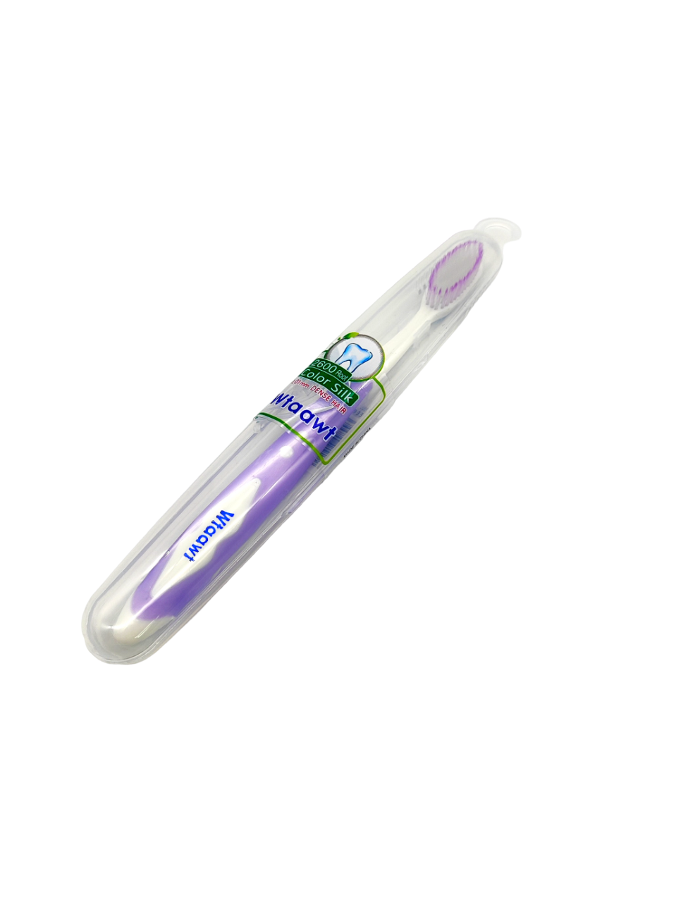 Зубная щетка Wtaawt в футляре Цвет фиолетовый щетка массажная show tech mini pin карманная фиолетовый 12 см
