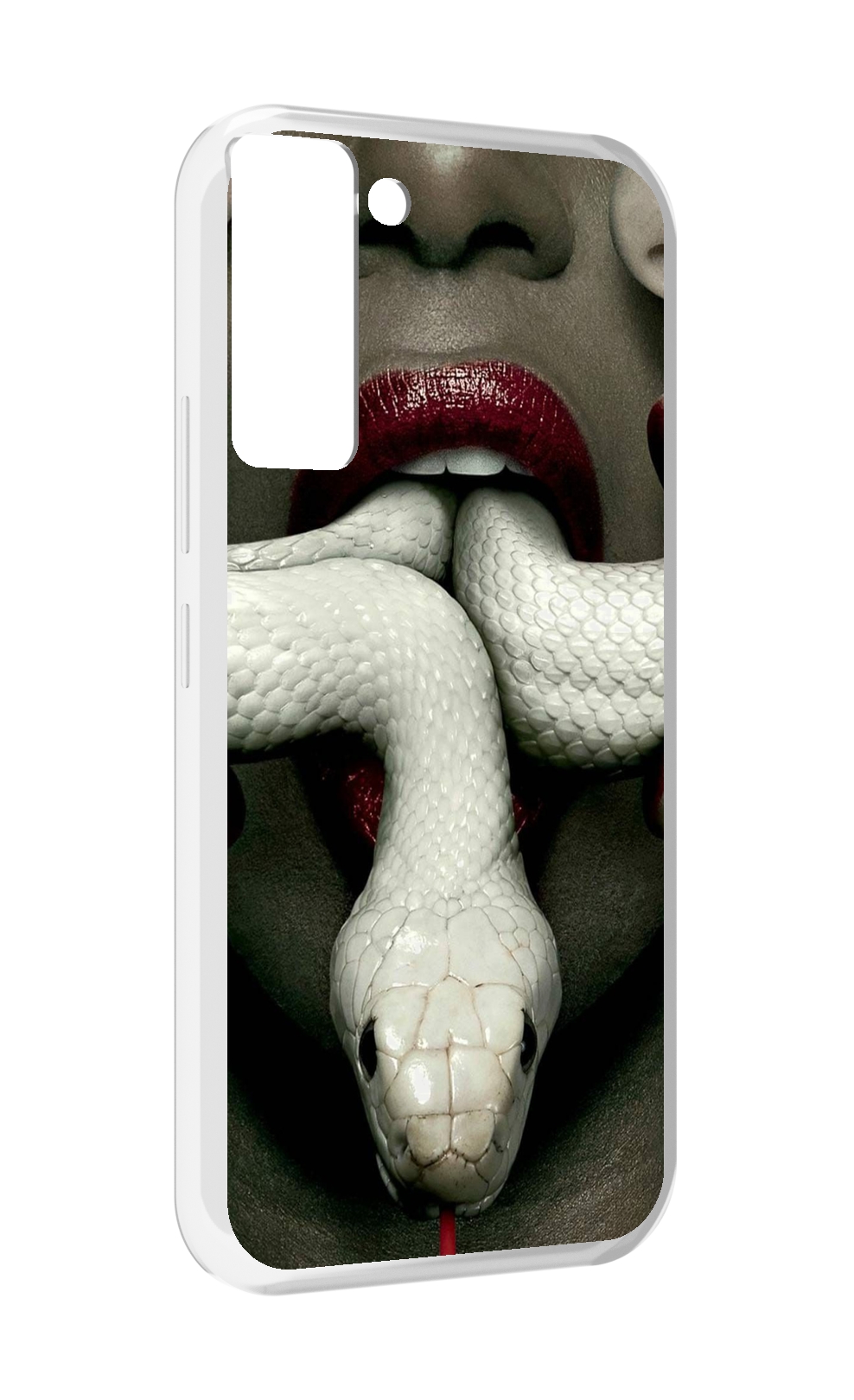 

Чехол MyPads белая-змея для Tecno Pop 5 LTE / Pop 5 Pro, Прозрачный, Tocco