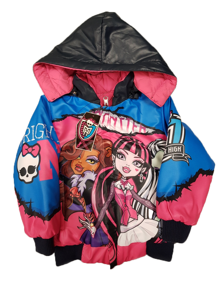 

Monster High Куртка демисезонная двусторонняя с капюшоном
