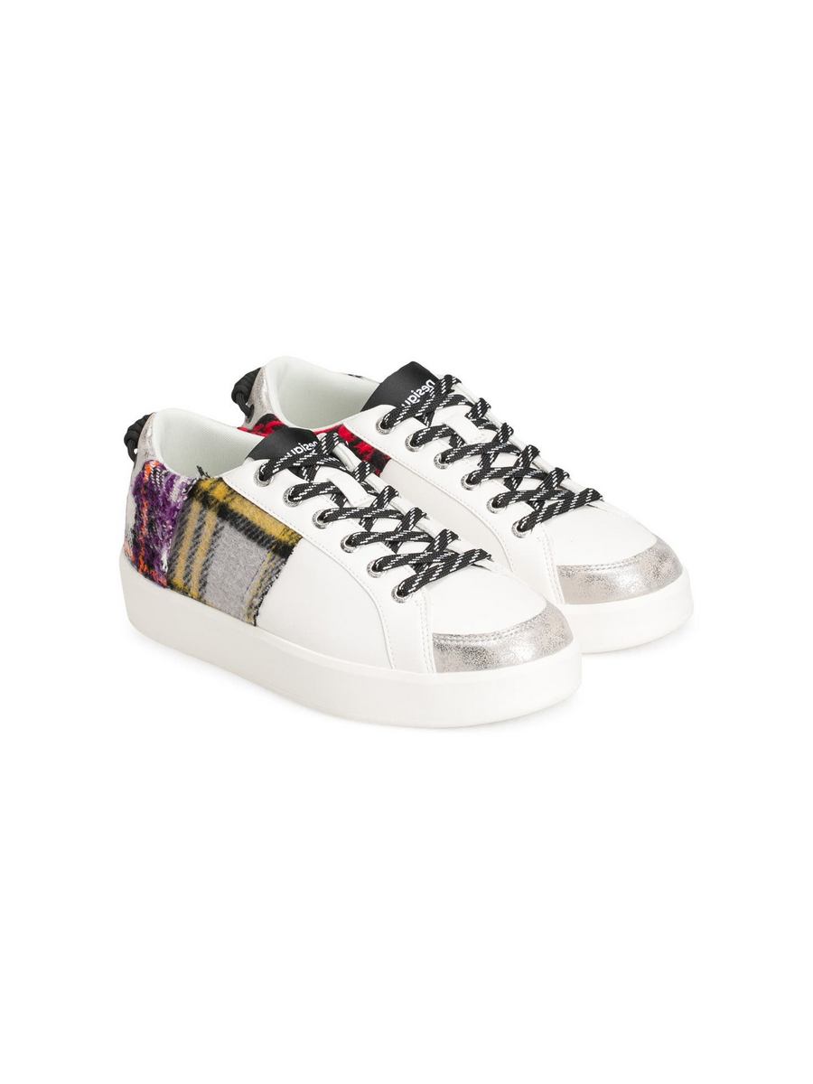

Кеды женские Desigual 1394247 белые 41 EU, Белый, 001394247