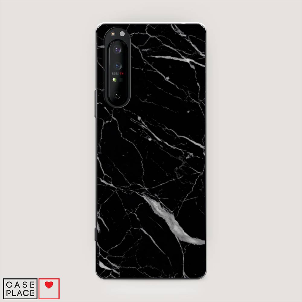 

Чехол Awog на Sony Xperia 1 II "Черный минерал", 54550-3