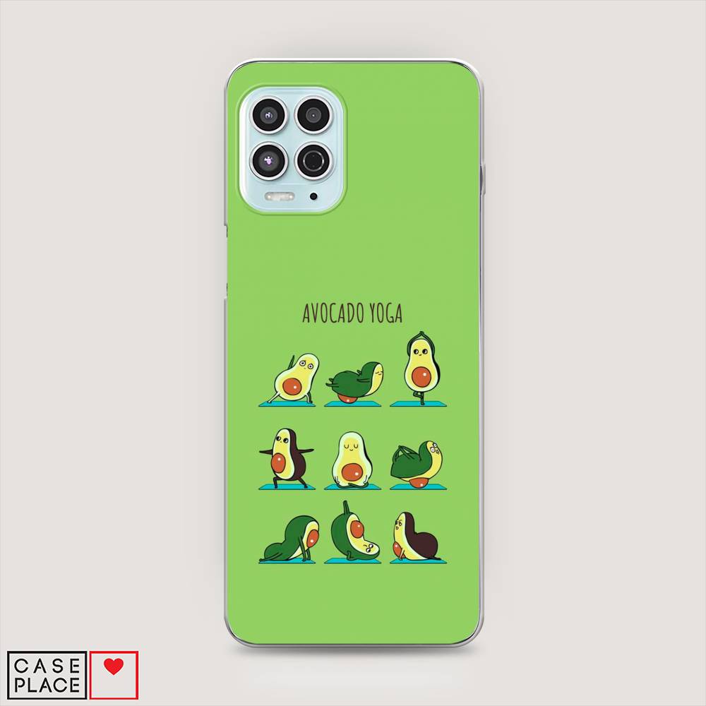 

Чехол Awog на Motorola Moto G100 "Авокадо йога", Разноцветный, 241650-10