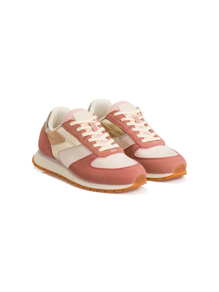 

Кроссовки женские Scotch & Soda 1396906 розовые 39 EU, Розовый, 001396906