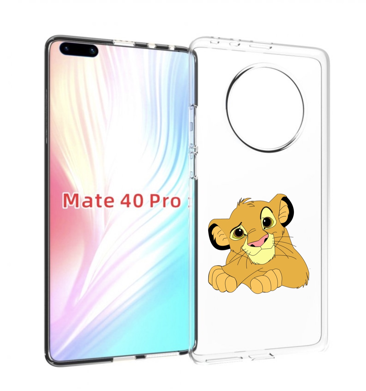 

Чехол MyPads симба-красивый для Huawei Mate 40 Pro (NOH-NX9), Прозрачный, Tocco
